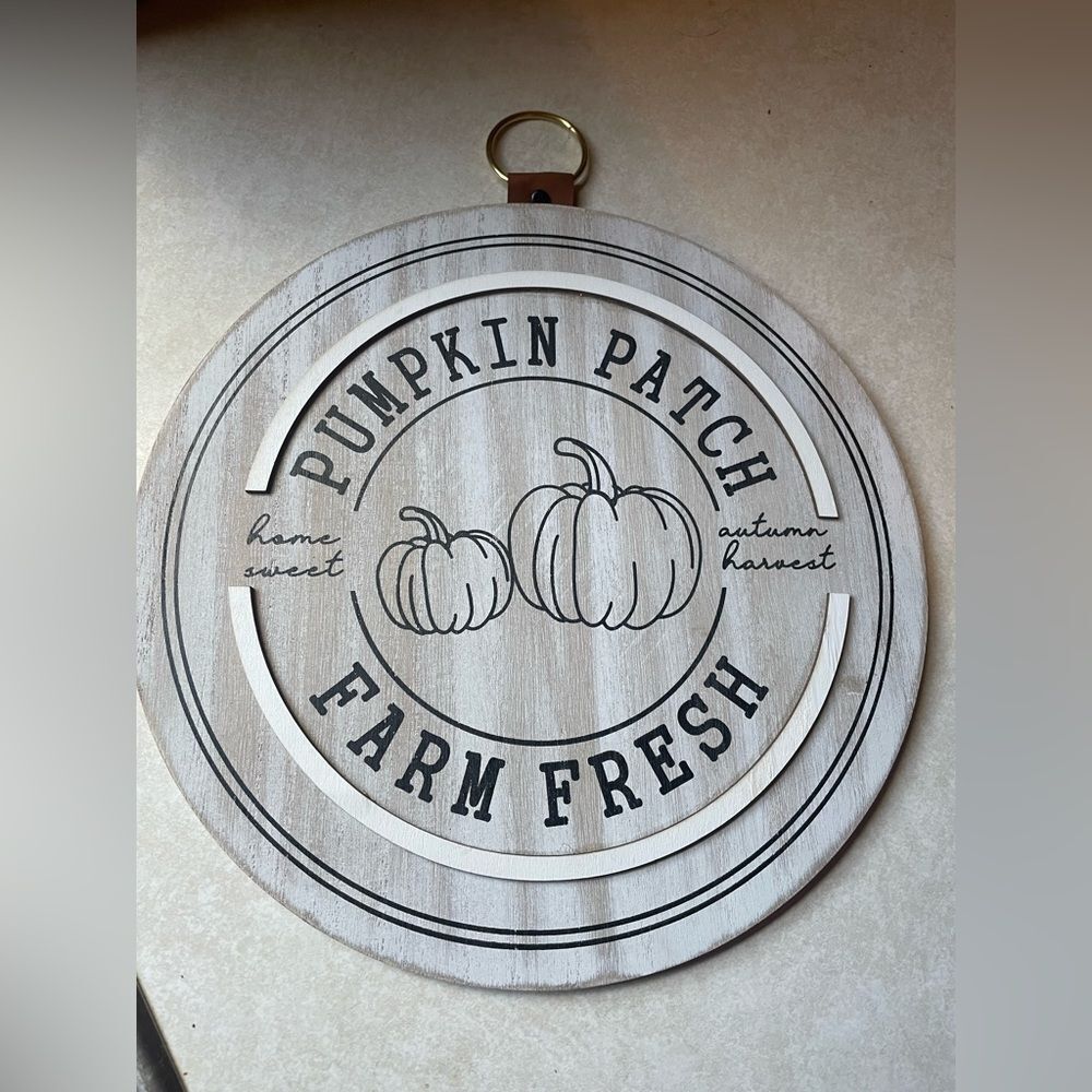 Cute Fall Pumpkin patch hanging Wall decor